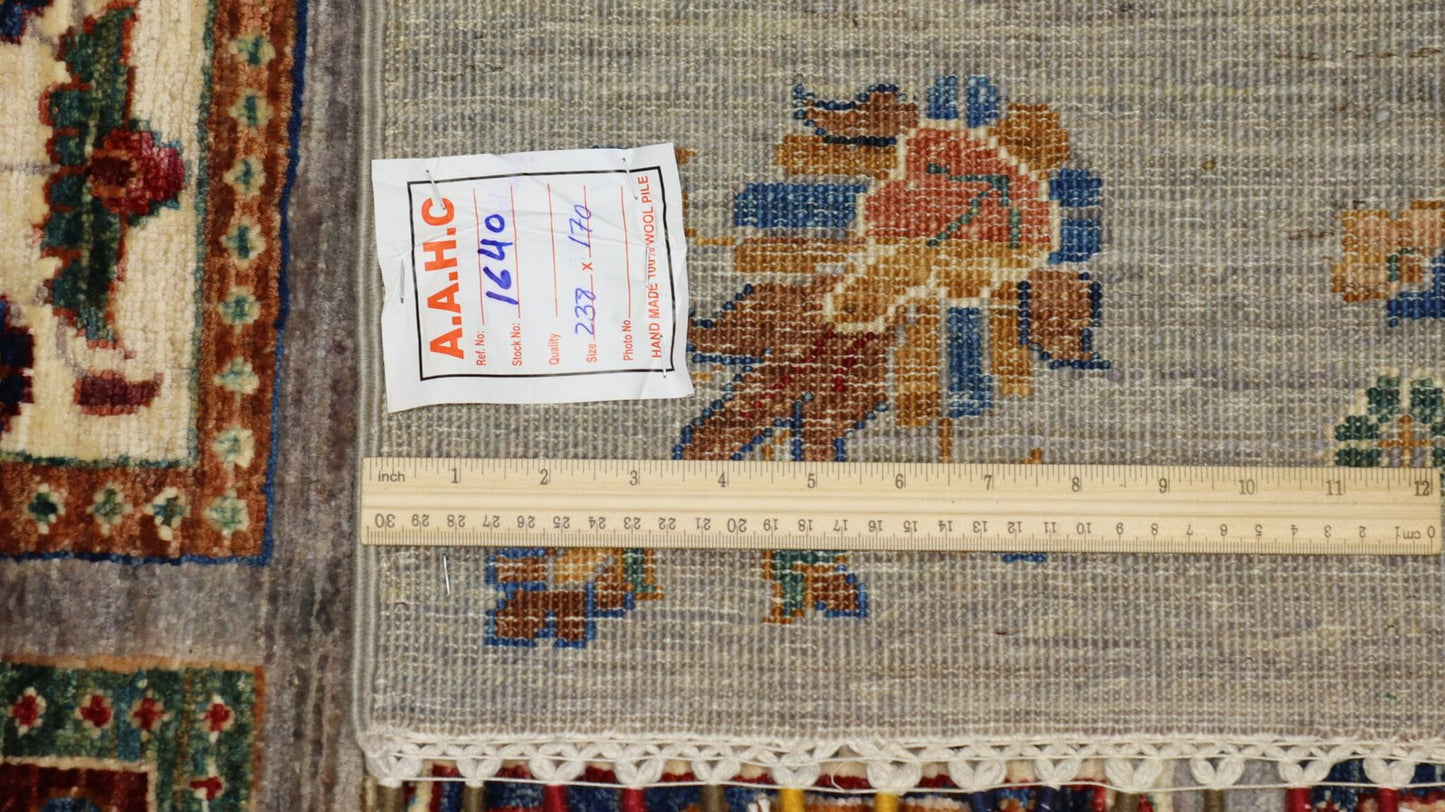 Tribal Handmade Rug -7.9×5.9Ft.