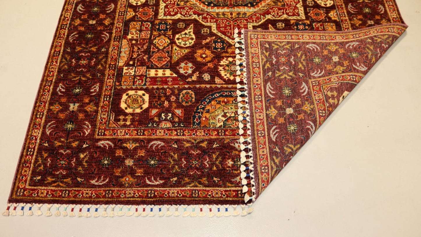 Afghan Rug -8.2×5.6Ft.