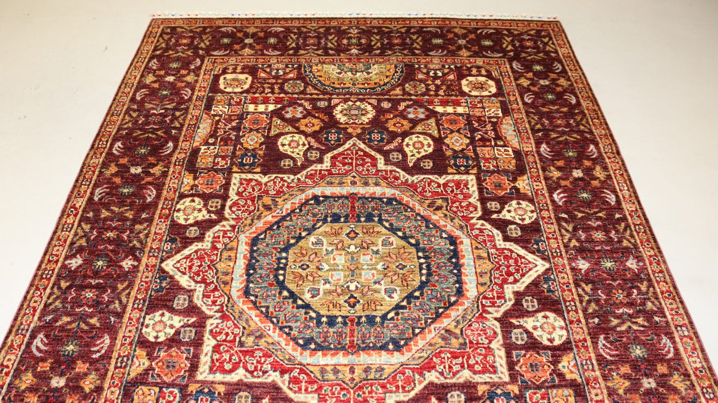 Afghan Rug -8.2×5.6Ft.