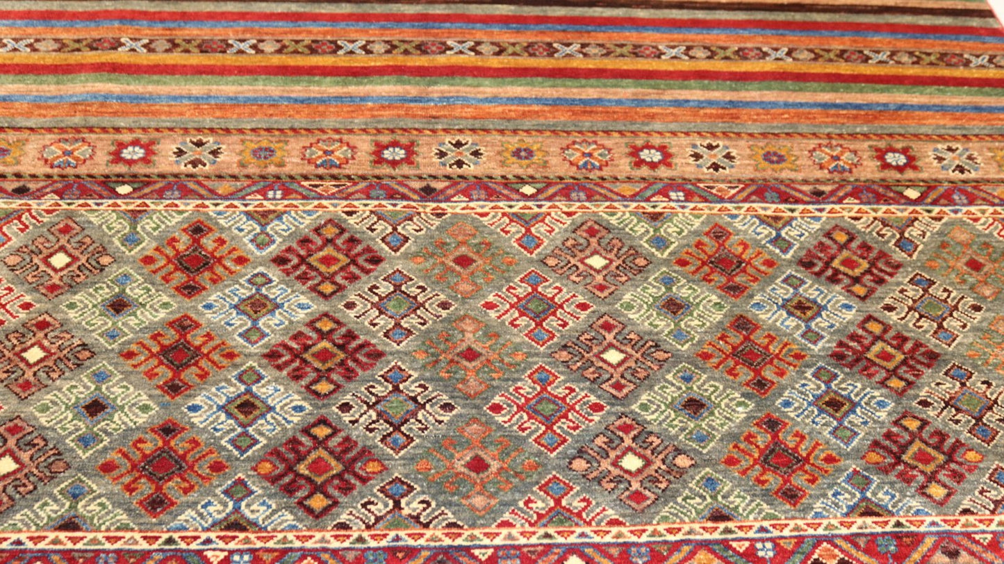 Afghan Rug -8.1×5.5Ft.