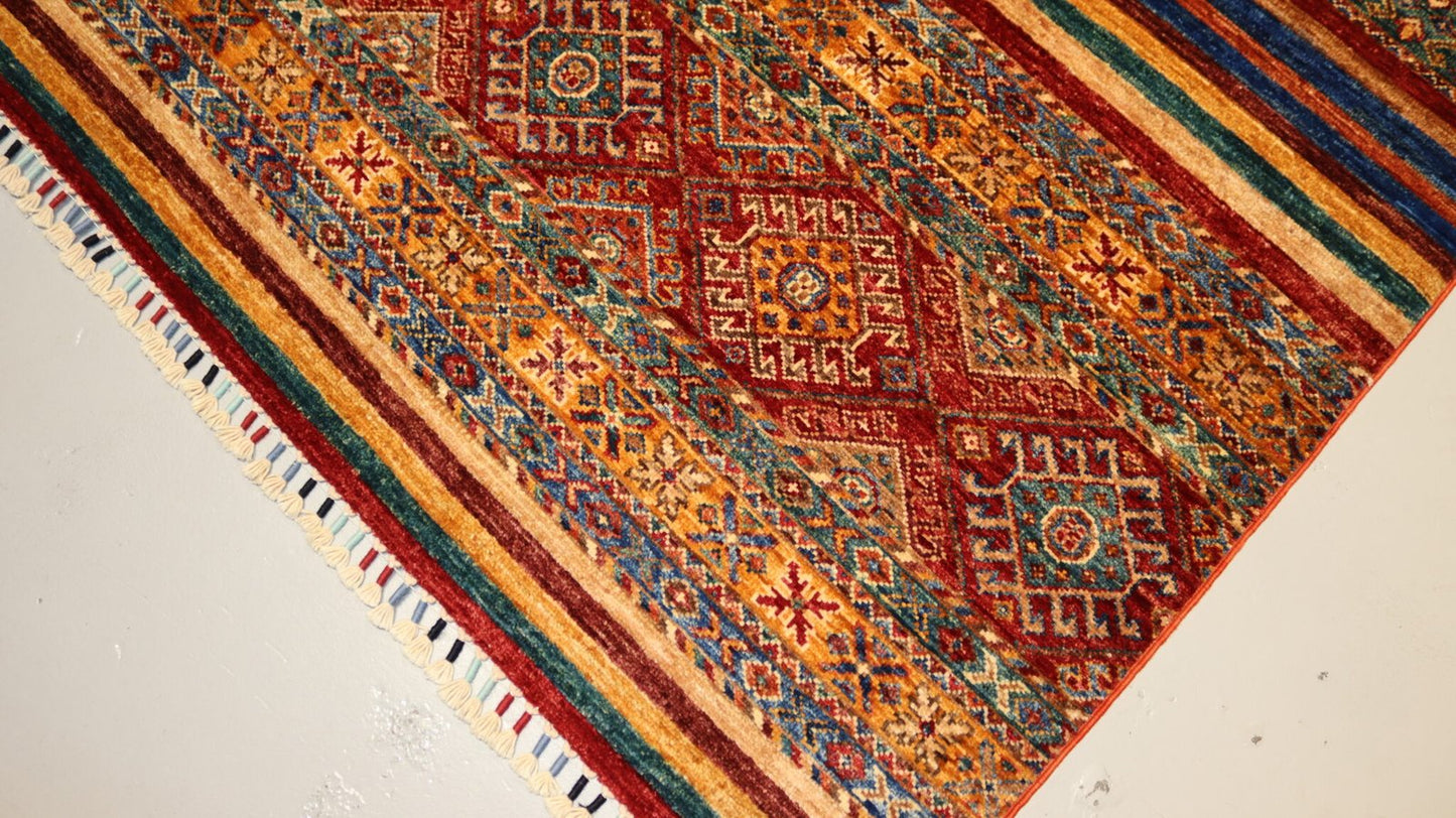 Afghan Rug  - 7.9×5.9Ft.