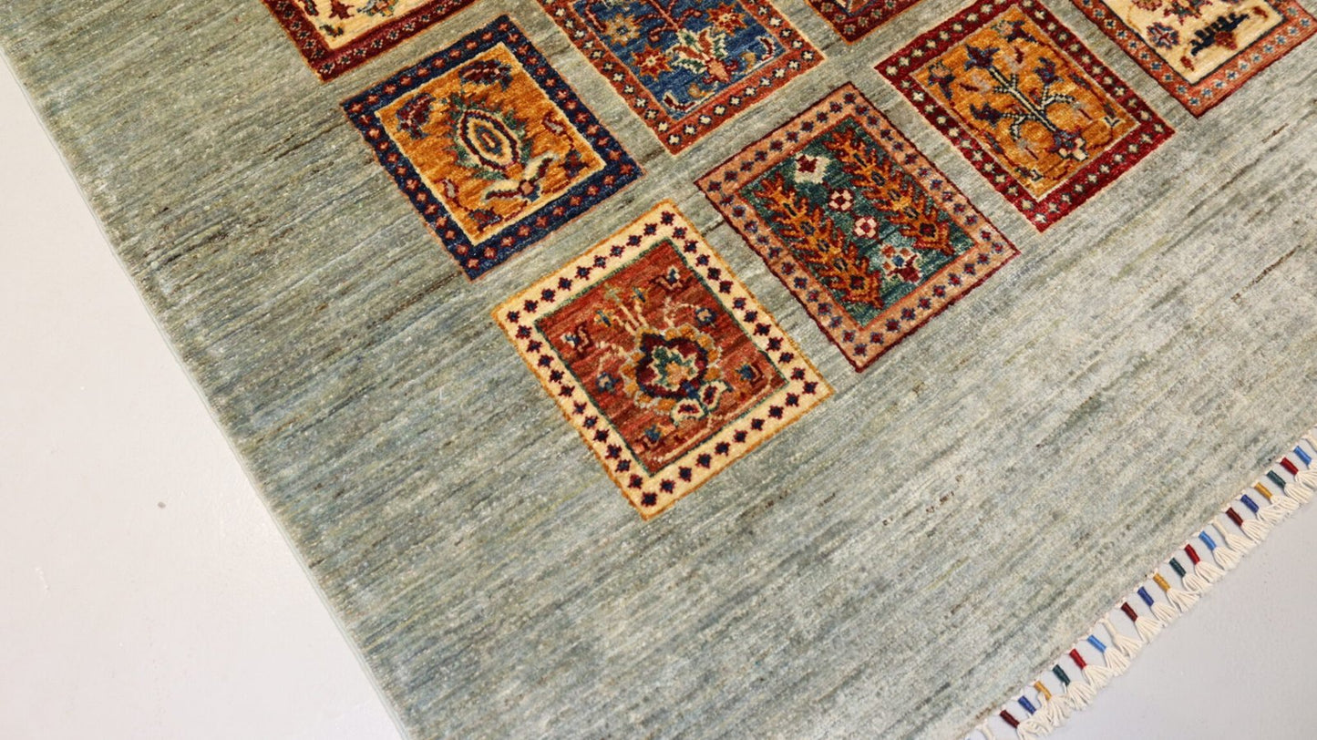 Afghan Rug -7.8×5.6Ft.