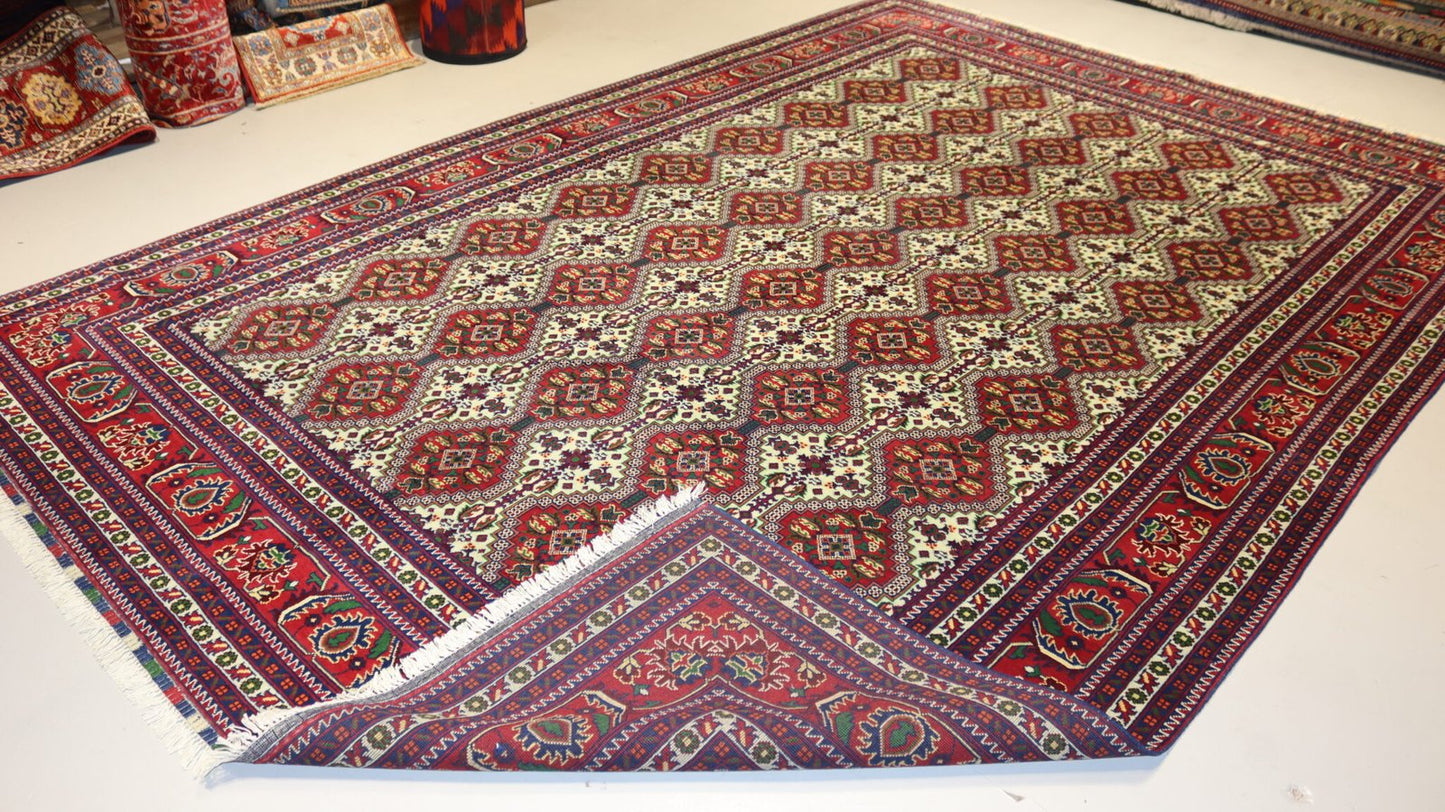 Afghan Rug -12.2×8.3Ft.