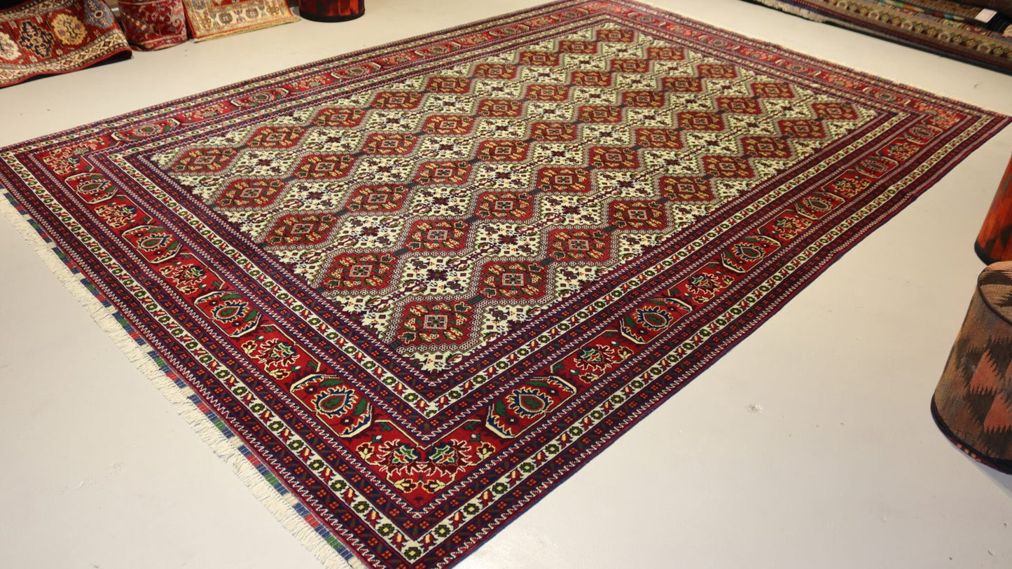 Afghan Rug -12.2×8.3Ft.