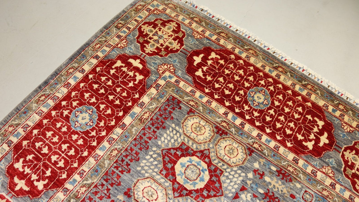 Afghan Tribal Rug - 11.8×8.9Ft.