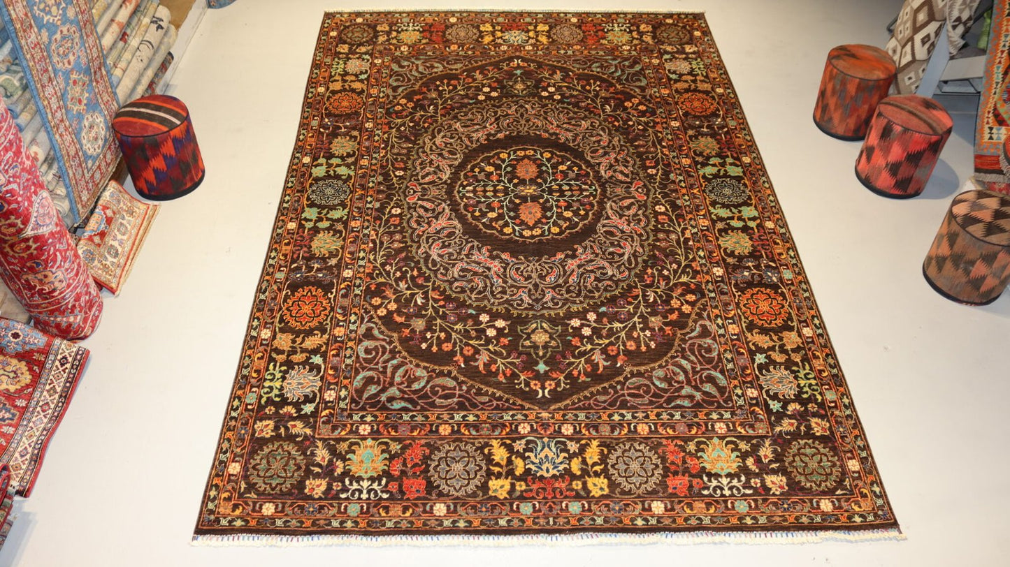 Afghan Rug  - 11.8×8.1Ft