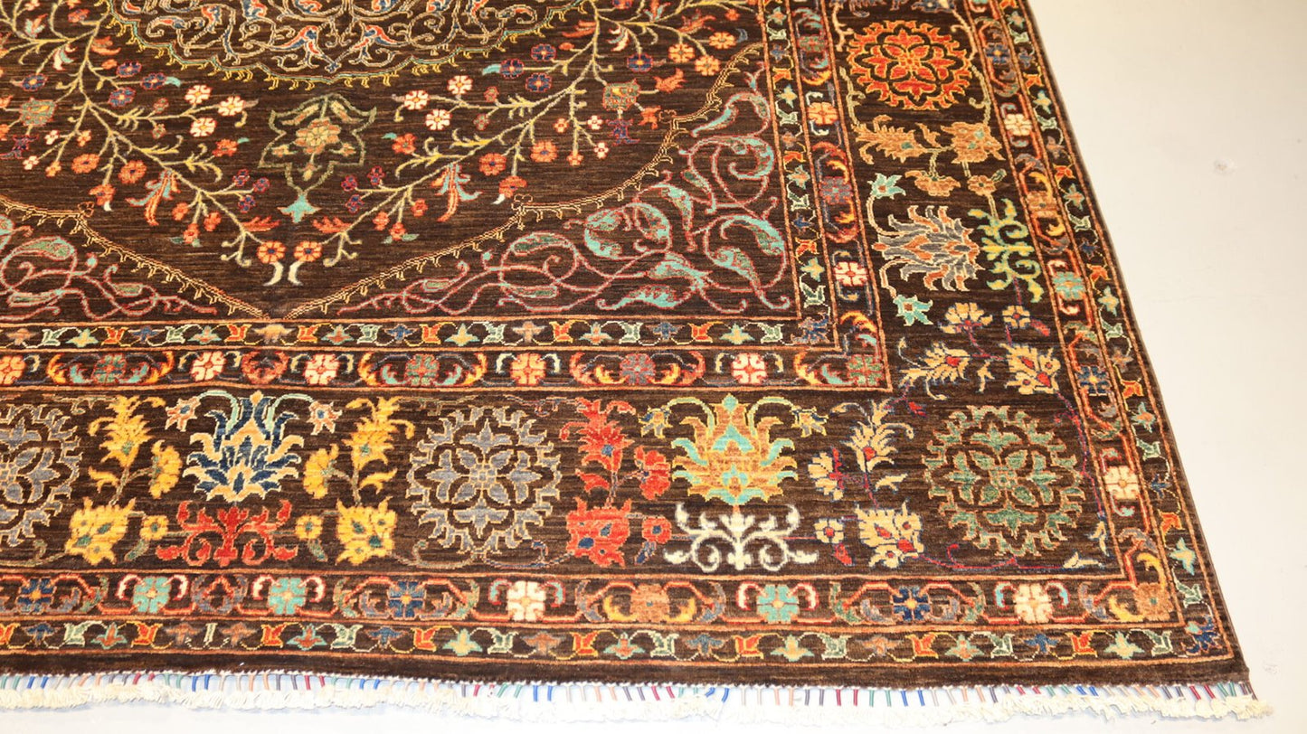 Afghan Rug  - 11.8×8.1Ft