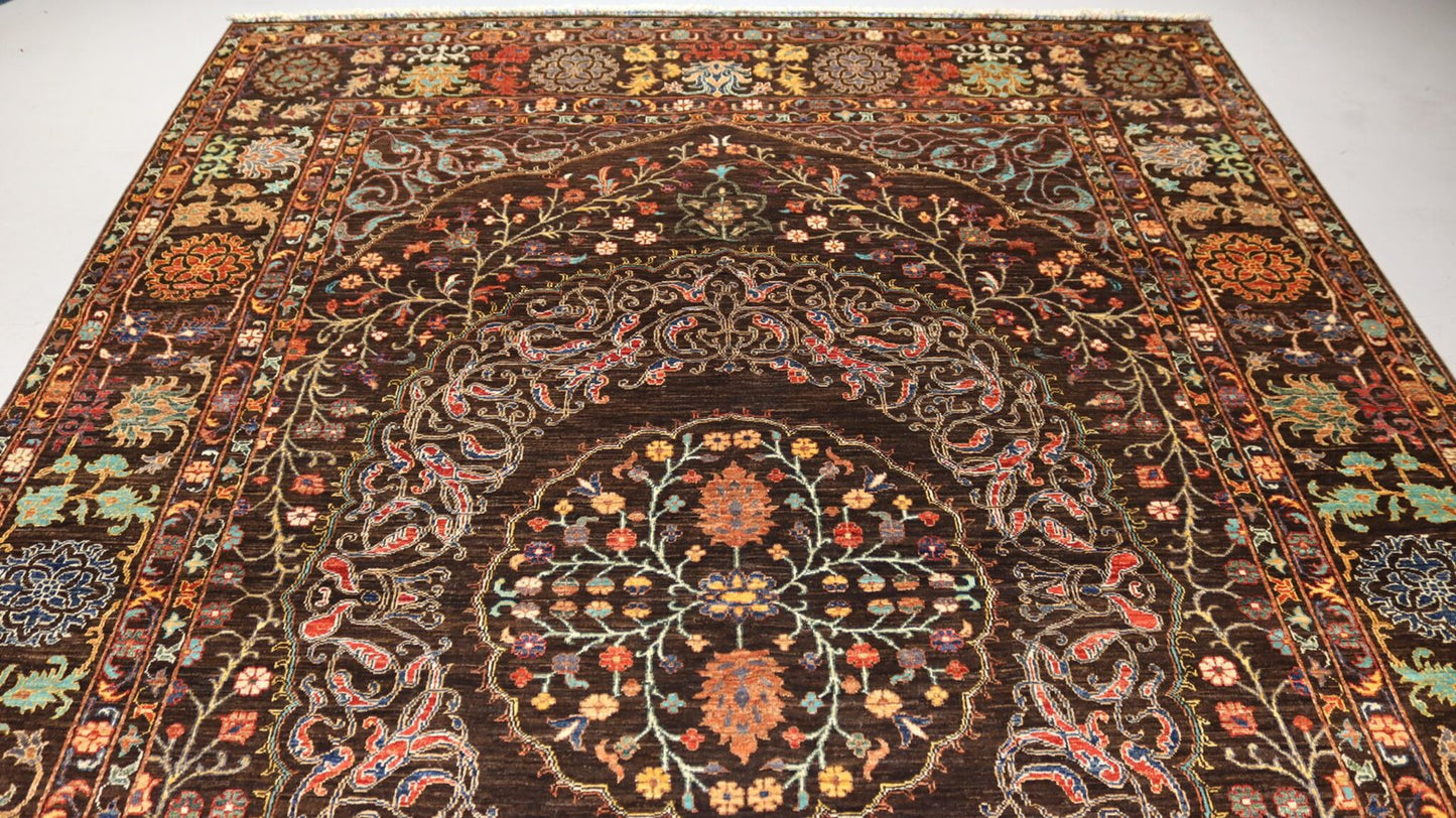 Afghan Rug  - 11.8×8.1Ft