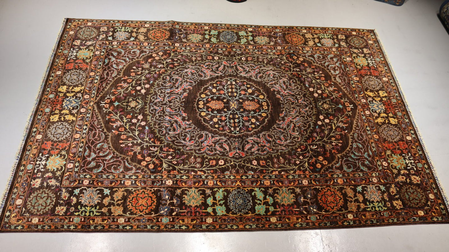 Afghan Rug  - 11.8×8.1Ft