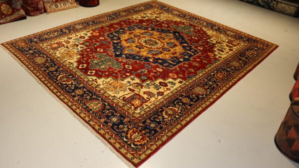 Handmade Design Rug -9.7×8.3Ft.