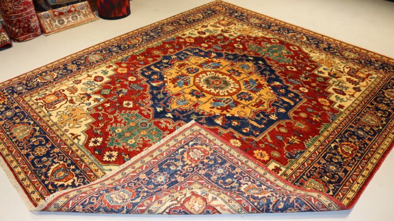 Handmade Design Rug -9.7×8.3Ft.