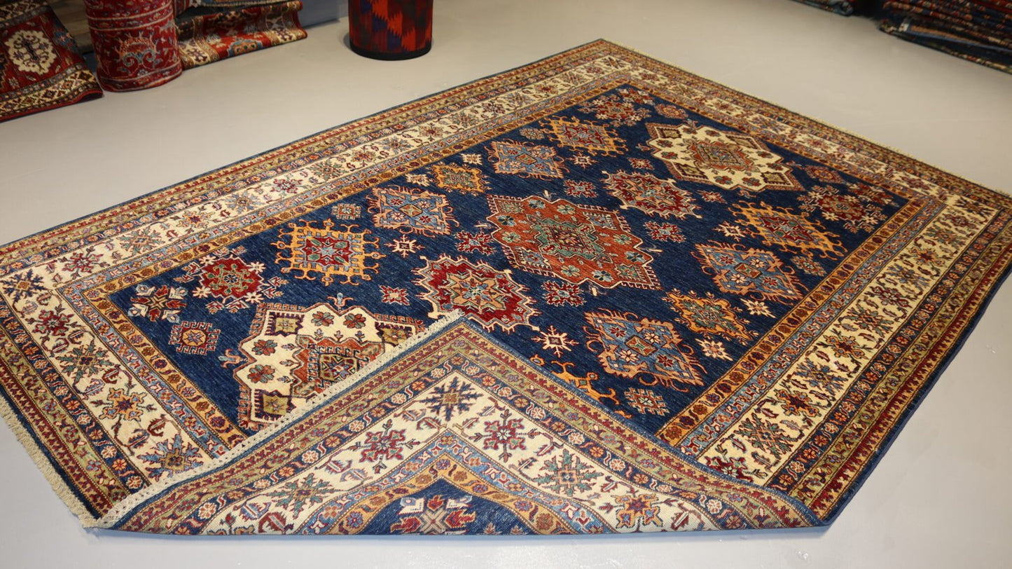 Afghan Rug  - 9.6×6.7Ft.