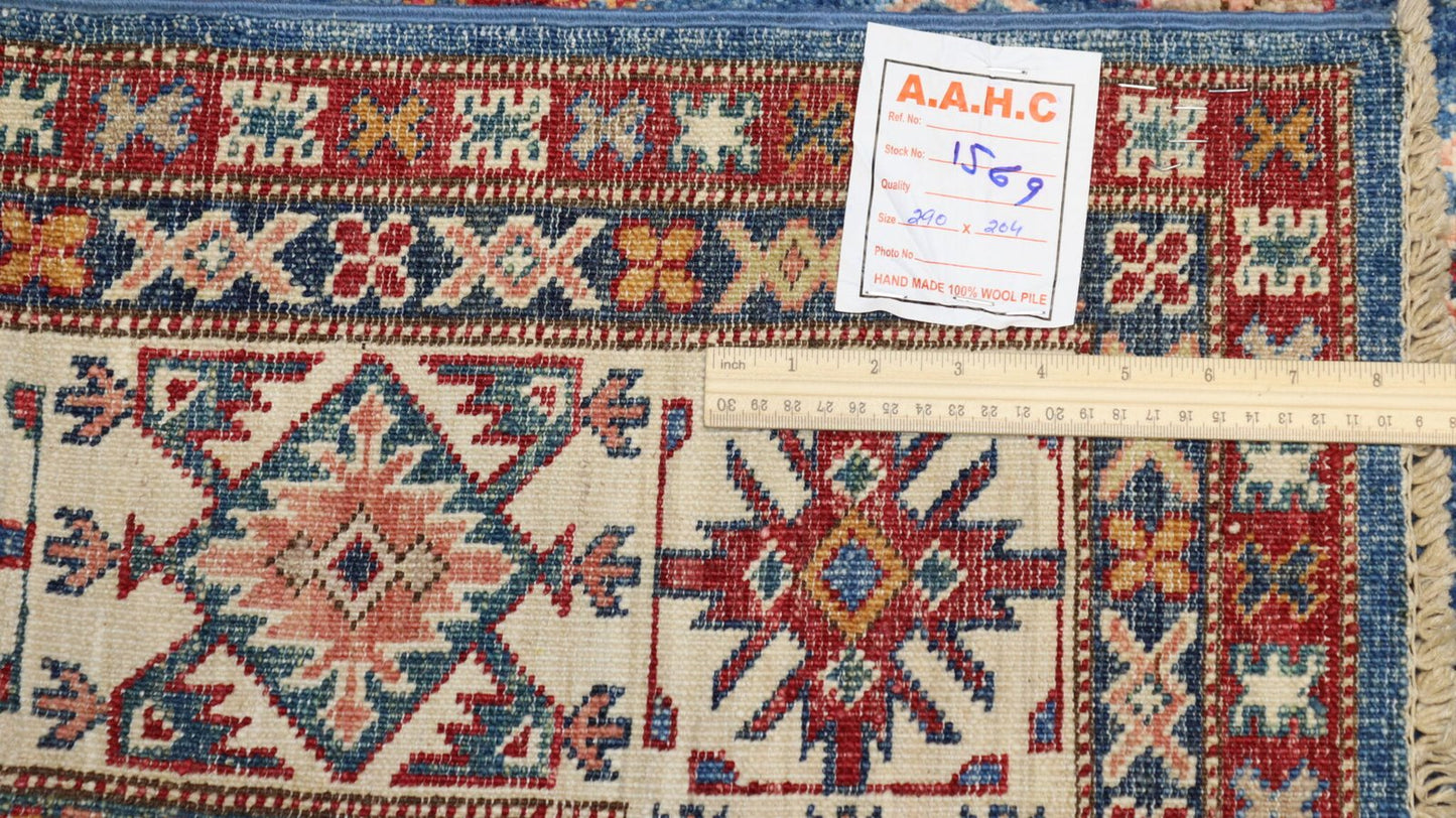 Afghan Rug - 9.5×6.6Ft.