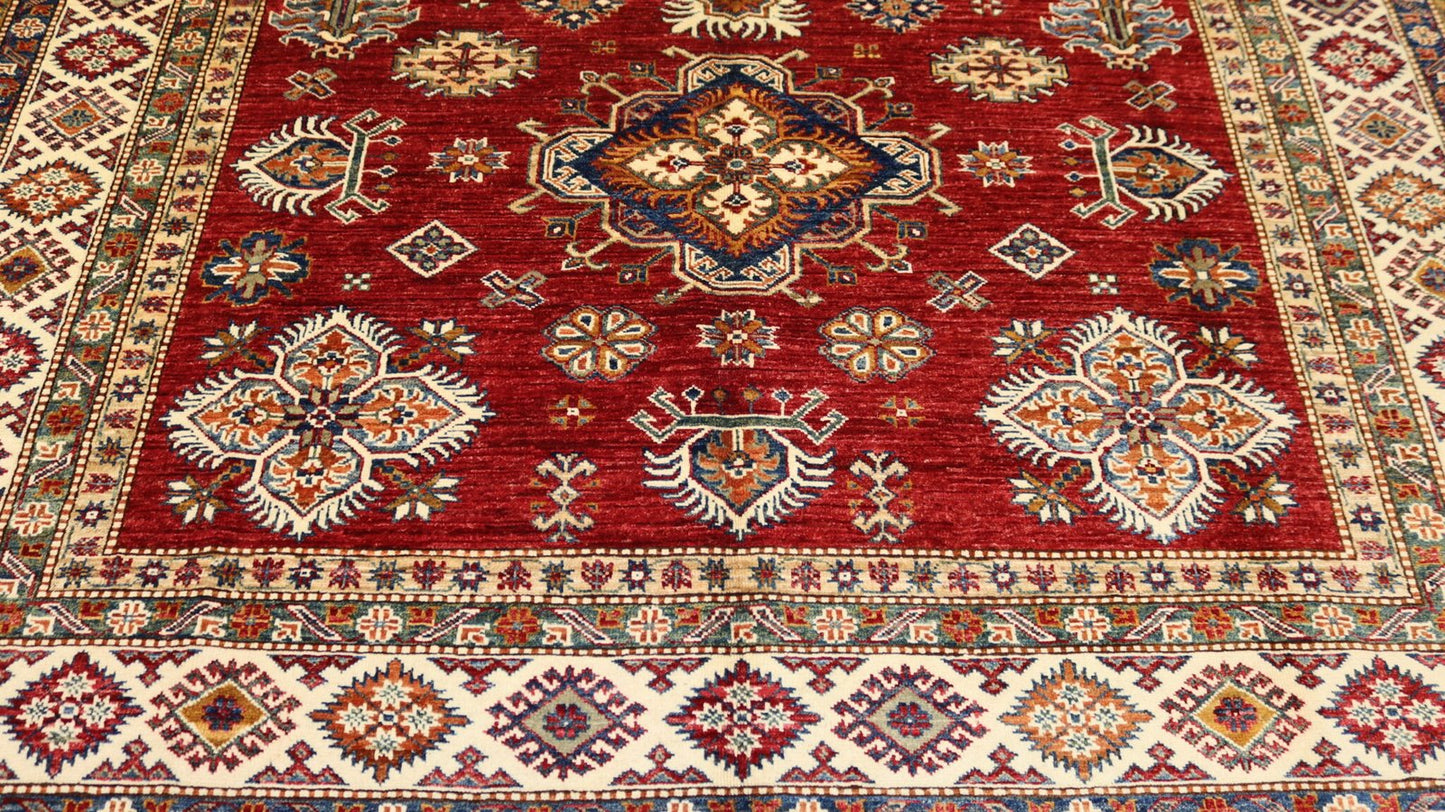 Handmade Rug -Size - 9.8×6.8Ft.