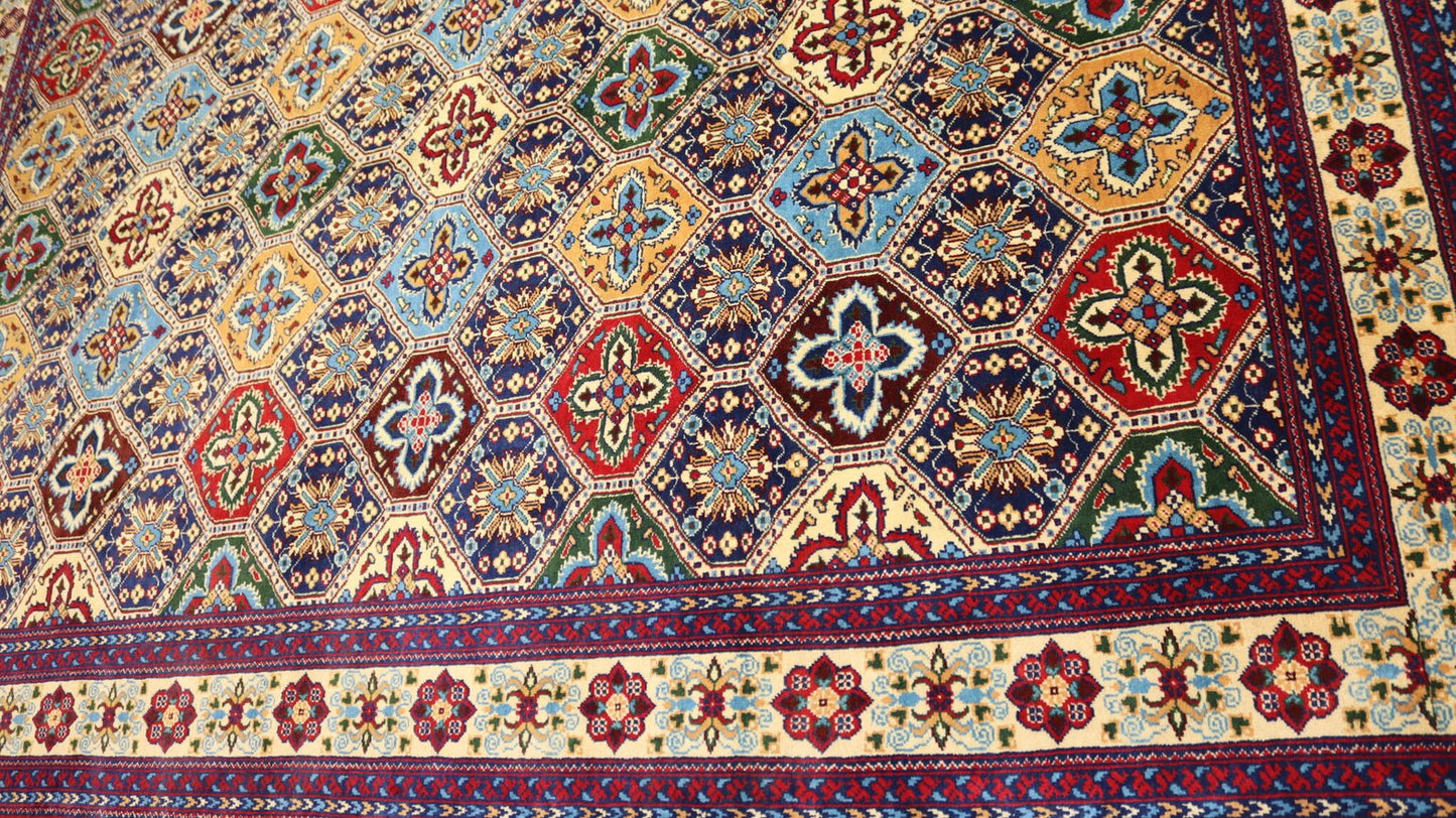 Afghan Rug -9.8×6.7Ft.