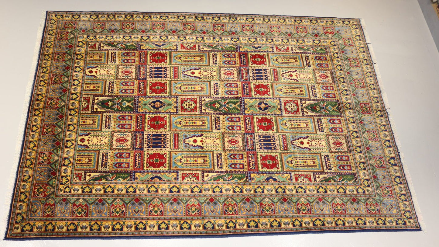 Handmade Rug -9.5×6.7Ft. 