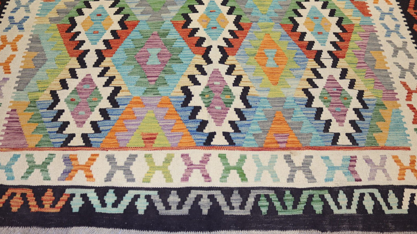 Handmade Kilim -7.9×5.8Ft.