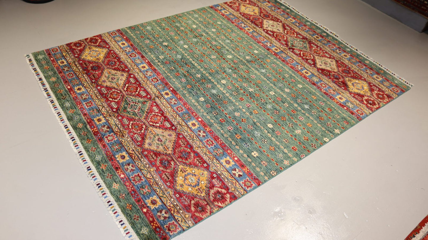 Afghan Rug -8.0×5.9FT