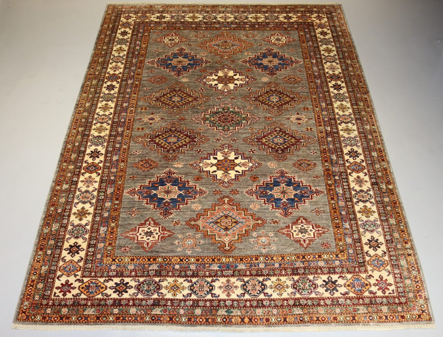 Afghan Rug - 10.×7.0FT