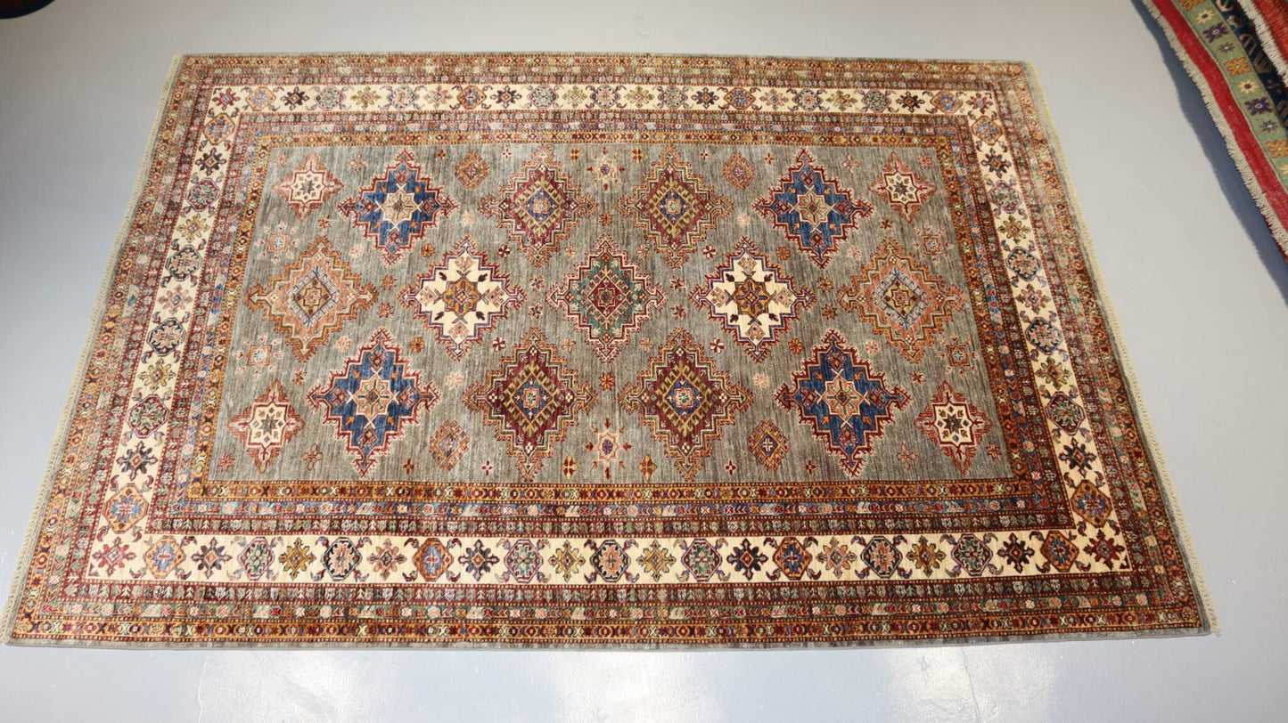 Afghan Rug - 10.×7.0FT