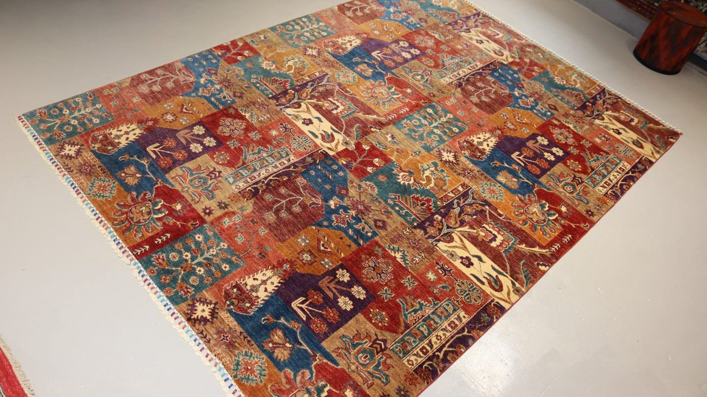 Afghan Rug -10.1×6.9FT