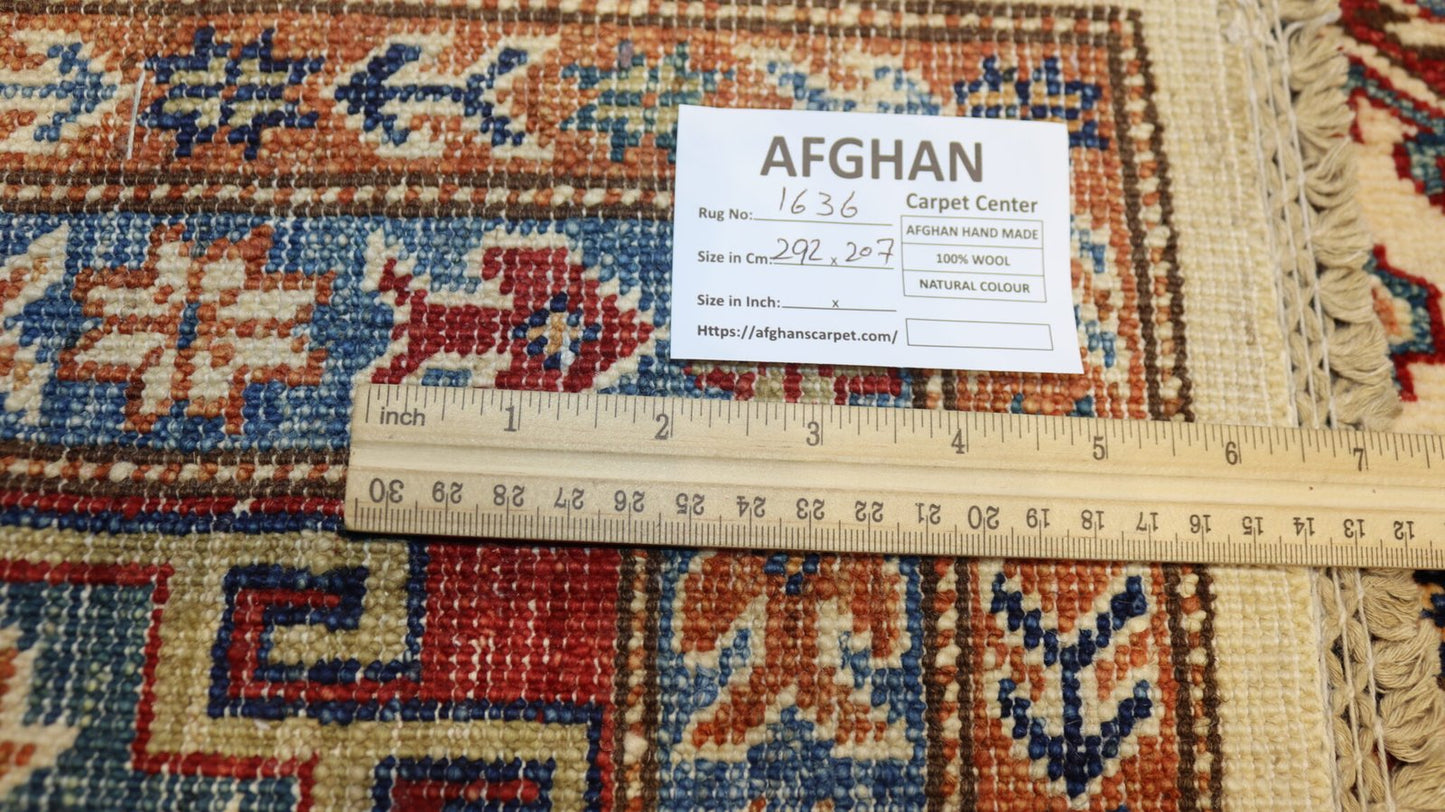 Afghan Rug - 9.5×6.7FT