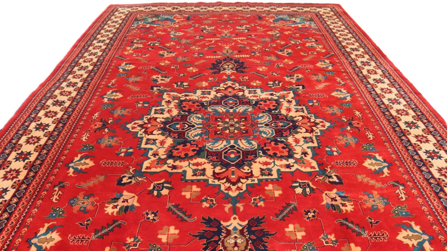 Afghan Handmade Rug -Stock-Size-578 X 296-Cm-18.9×9.7 FT.