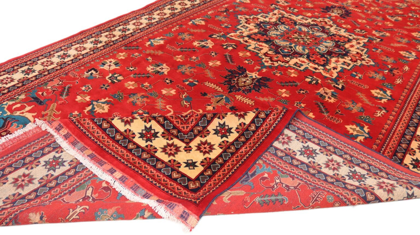 Afghan Handmade Rug -Stock-Size-578 X 296-Cm-18.9×9.7 FT.