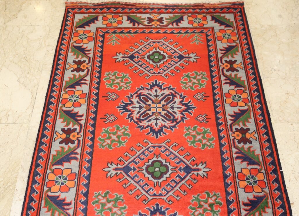 Afghan Handmade Rug-Size-297X84-Cm-9.7X2.7 Ft.