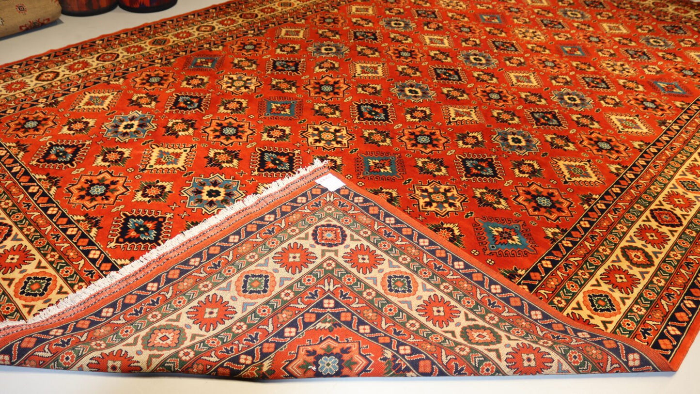 Afghan Handmade Rug, Stock Size-492 x 302 cm, 16.1 x 9.9 Ft.