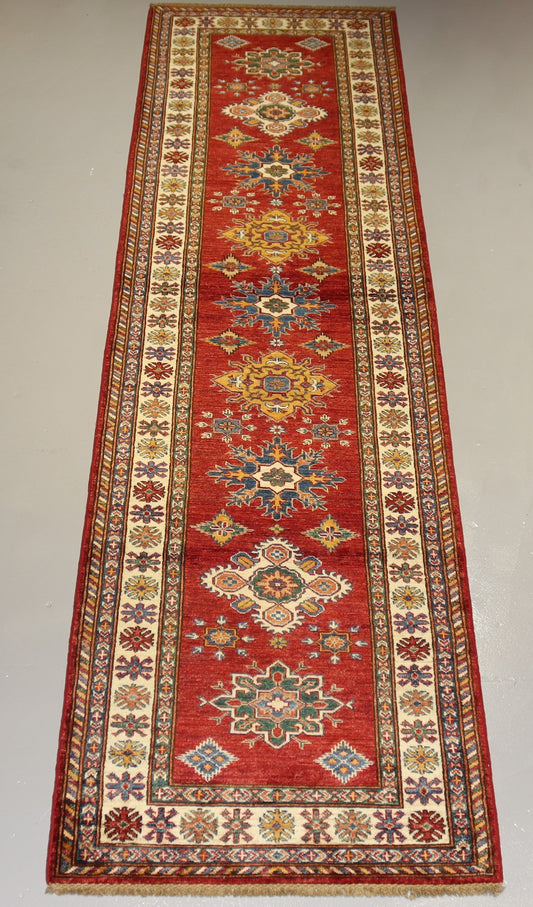 Afghan Handmade Rug -Size- 321X84Cm-10.5×2.7 Ft. OUT OF STOCK