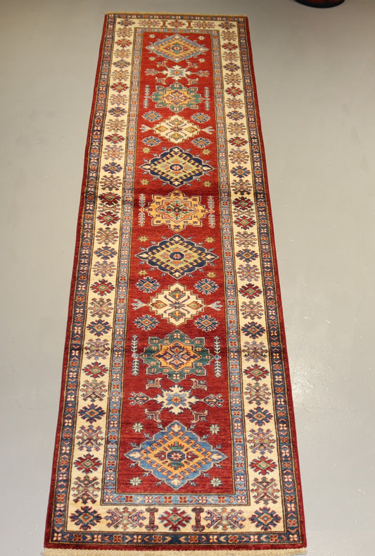 Afghan Handmade Rug -Size- 335X85Cm-10.9×2.7 Ft. OUT OF STOCK