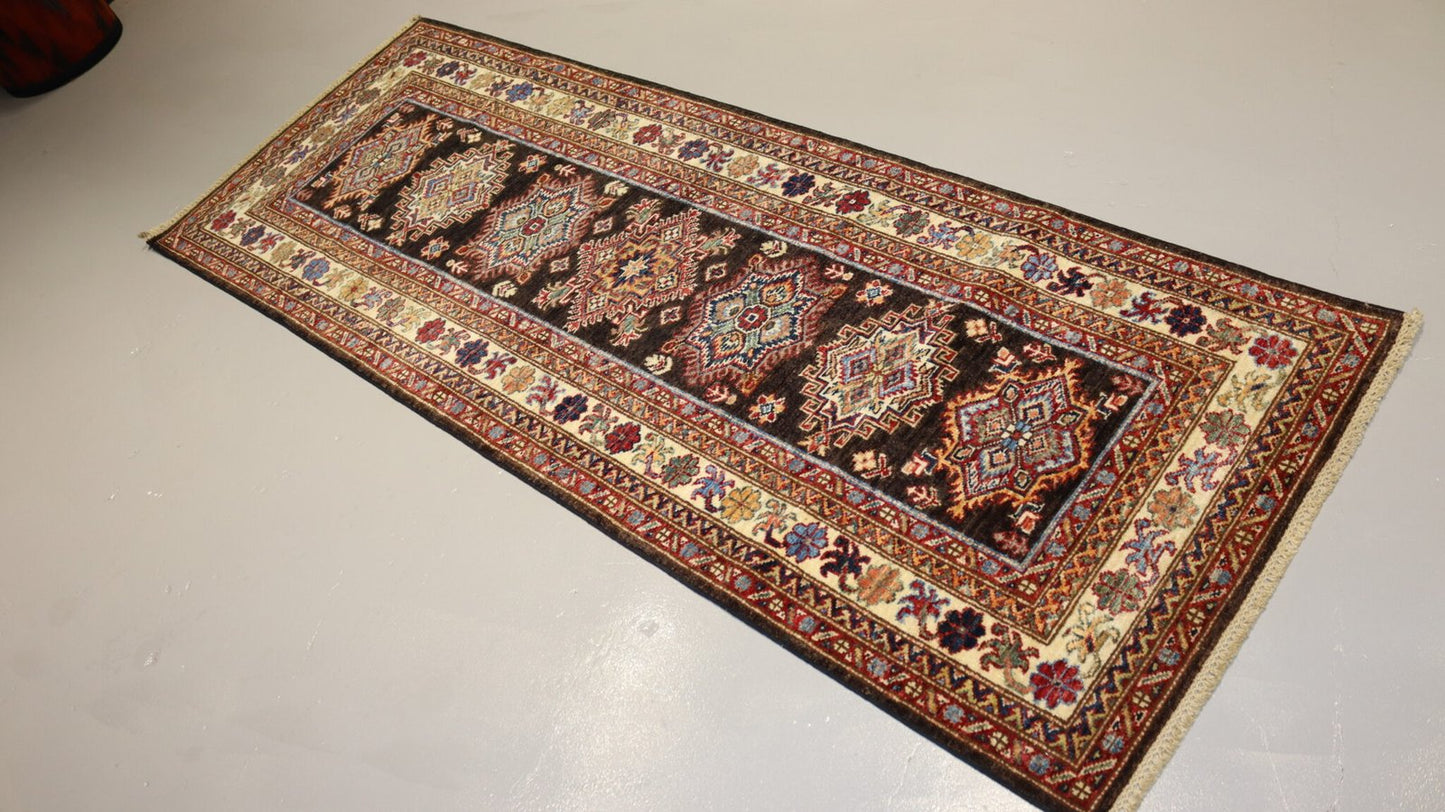 Afghan Handmade Rug -Size- 215X80Cm-7×2.6 Ft.