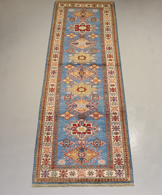 Afghan Handmade Rug -Size-270×83 Cm-8.8×2.3 Ft. 