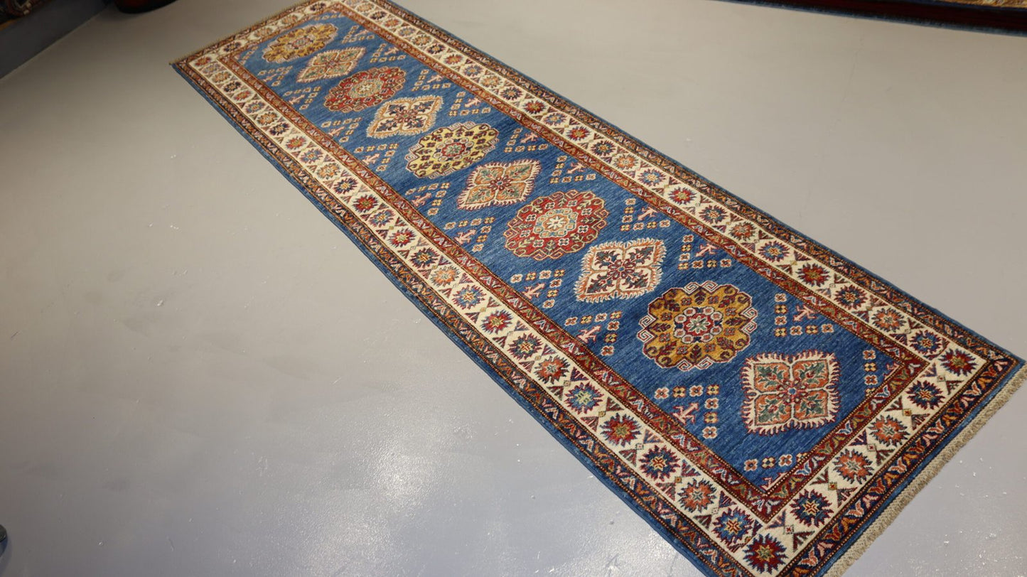 Afghan Handmade Rug-Size- 303X86Cm-9.9×2.8 Ft. OUT OF STOCK