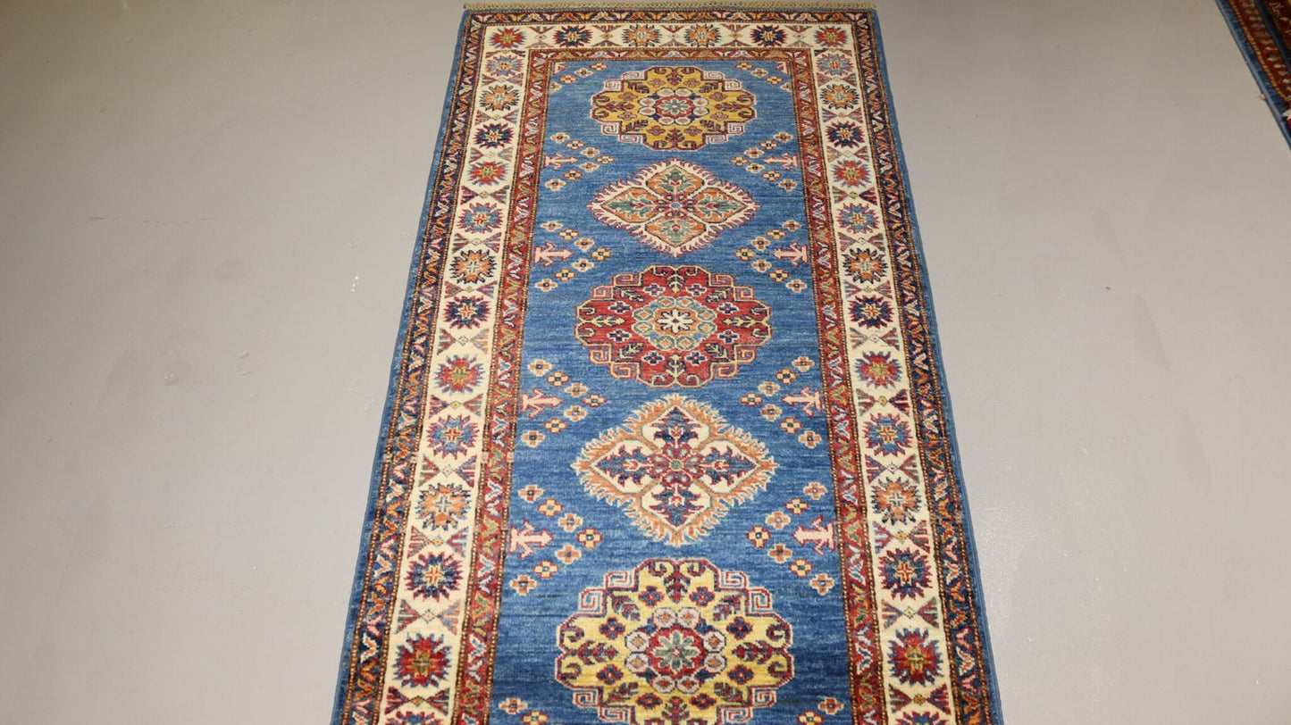 Afghan Handmade Rug-Size- 303X86Cm-9.9×2.8 Ft. OUT OF STOCK