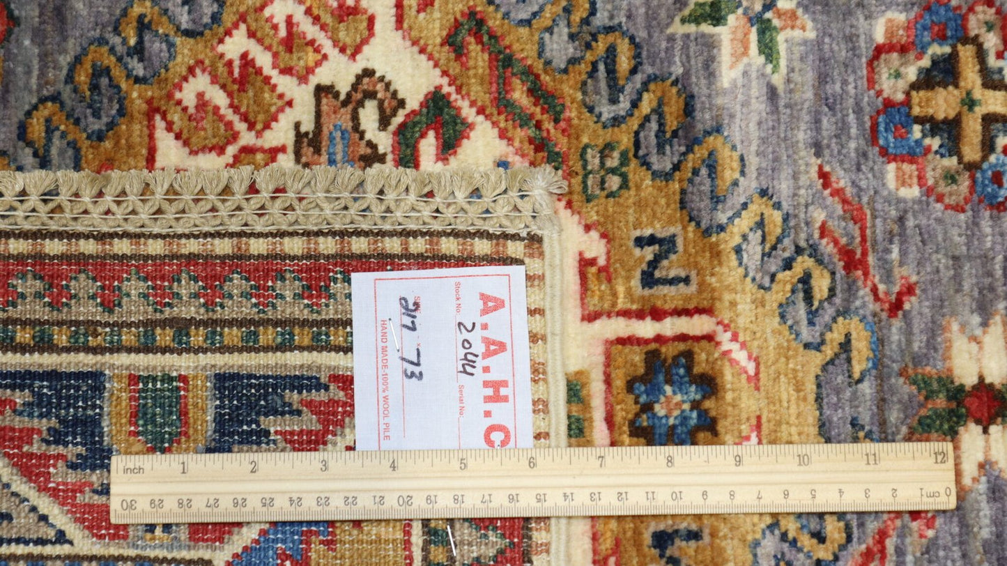 Afghan Handmade Rug -Size- 217X73Cm7.1×2.3 Ft.OUT OF STOCK