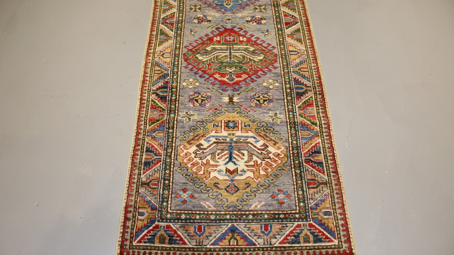 Afghan Handmade Rug -Size- 217X73Cm7.1×2.3 Ft.OUT OF STOCK