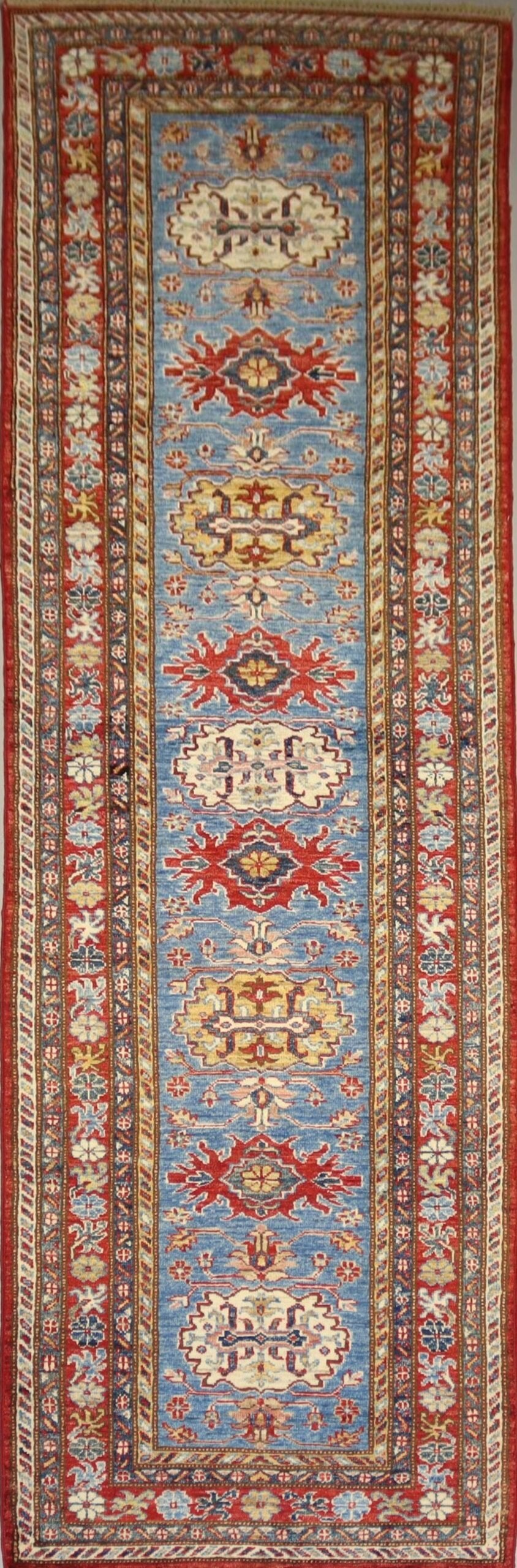 Afghan Handmade Rug-Size- 297X83 Cm-9.7×2.7 Ft. OUT OF STOCK