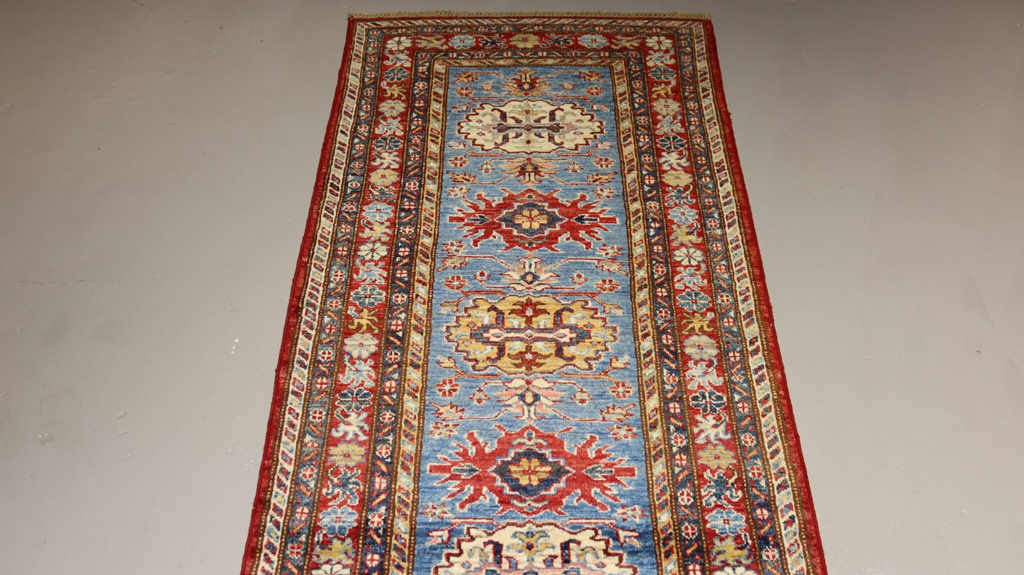 Afghan Handmade Rug-Size- 297X83 Cm-9.7×2.7 Ft. OUT OF STOCK