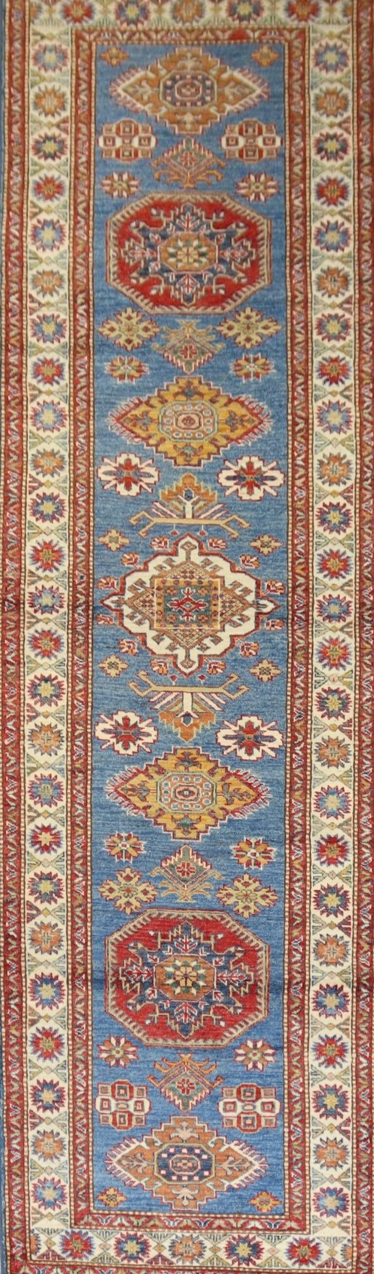 Afghan Handmade Rug-Size- 305X85Cm-10×2.7 Ft.