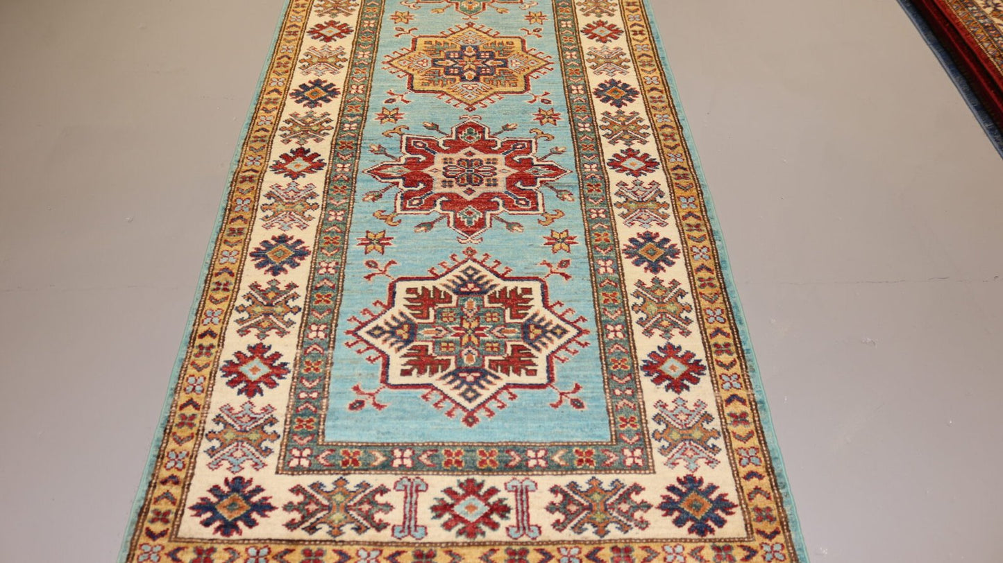 Afghan Handmade Rug -Size- 307X82Cm-9.94×2.7 Ft.OUT OF STOCK