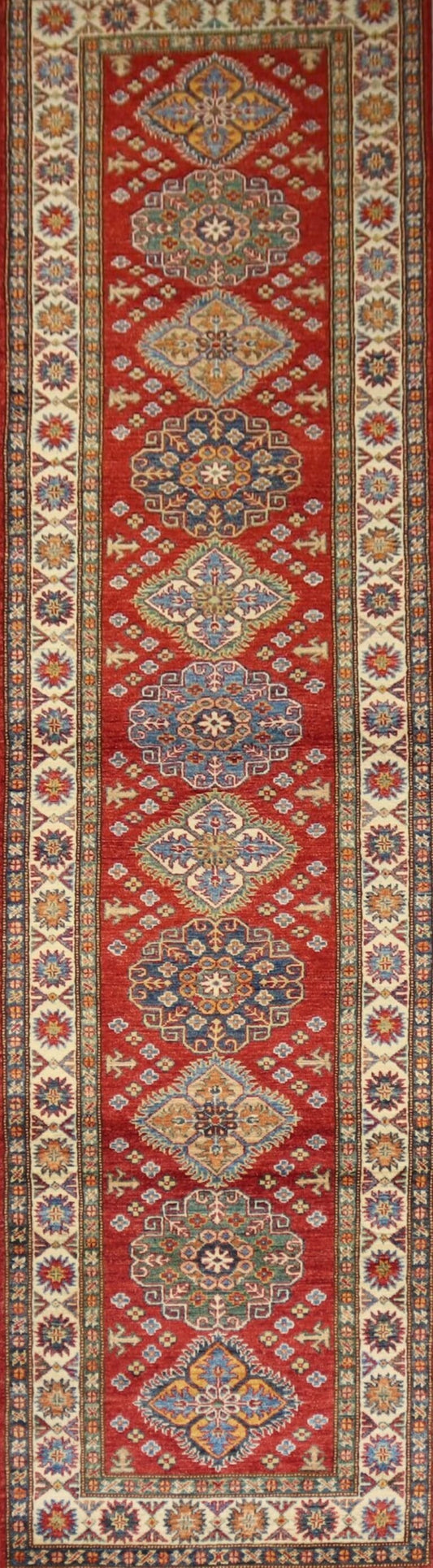 Afghan Handmade Rug-Size- 326x82Cm-10.6×2.6 Ft. OUT OF STOCK