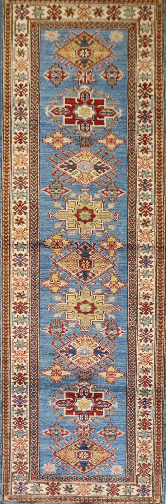 Afghan Handmade Rug -Size- 370x85Cm-12.1×2.7 Ft.