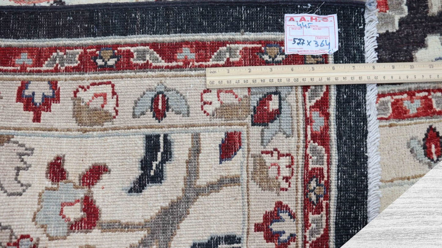 Afghan Handmade Rug -Size-527 X 364-Cm-17.2×11.9 FT.