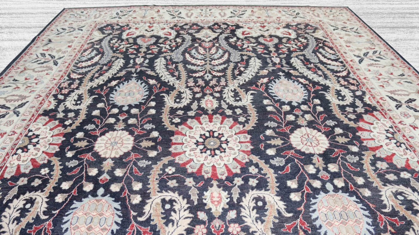 Afghan Handmade Rug -Size-527 X 364-Cm-17.2×11.9 FT.