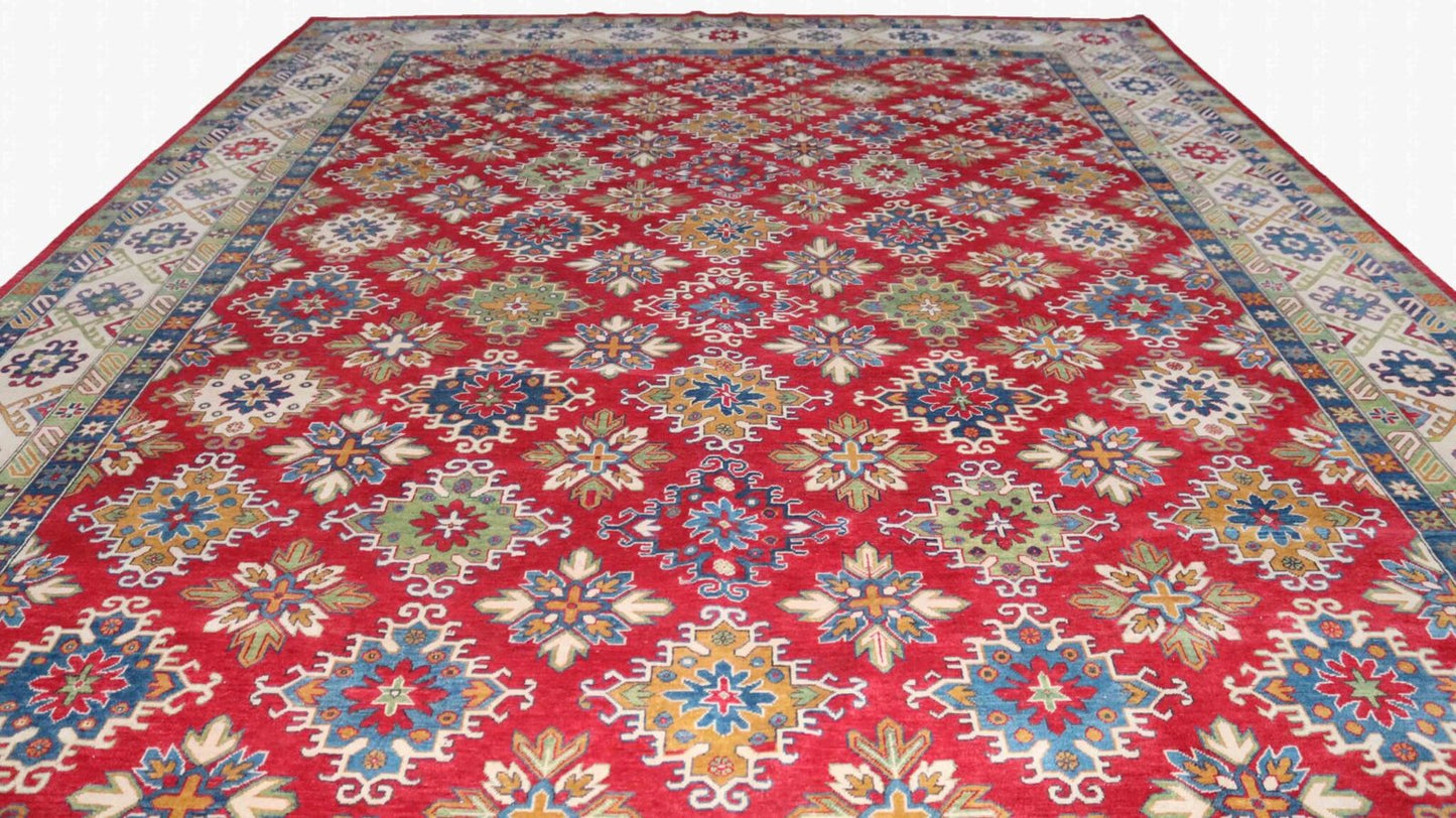 Afghan Handmade Rug -Stock -Size-580 X 398-Cm-19.0×13.0 FT.