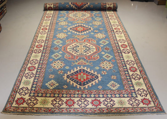 Afghan Handmade Rug-Size- 648X160 Cm-21.2×5.2 Ft.