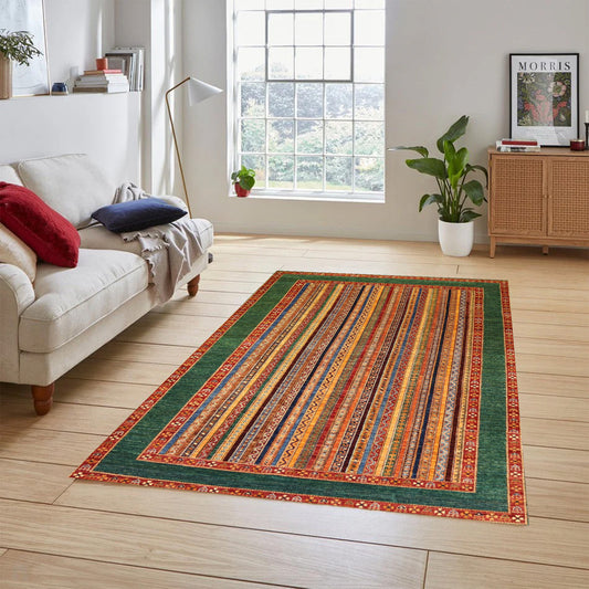 Afghan Shall Rug - 10.2×6.6.1Ft.