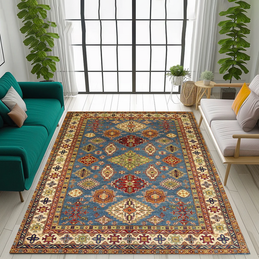 Afghan Rug - 10.1×6.7Ft.